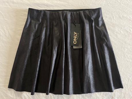 Only sukňa umelý semiš vel.m, only,m