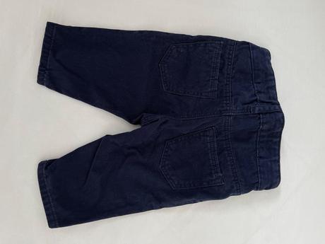 Tmavomodre nohavice/rifle, h&m,62