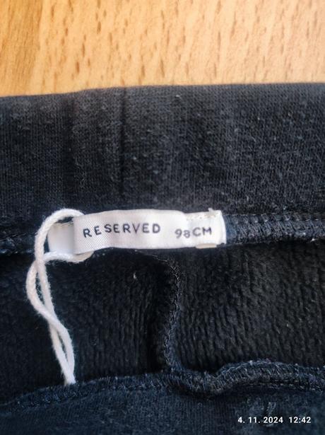 Teplé legíny pre dievčatko 98, reserved,98