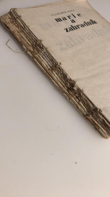 Marie a zahradník - neff vladimír,