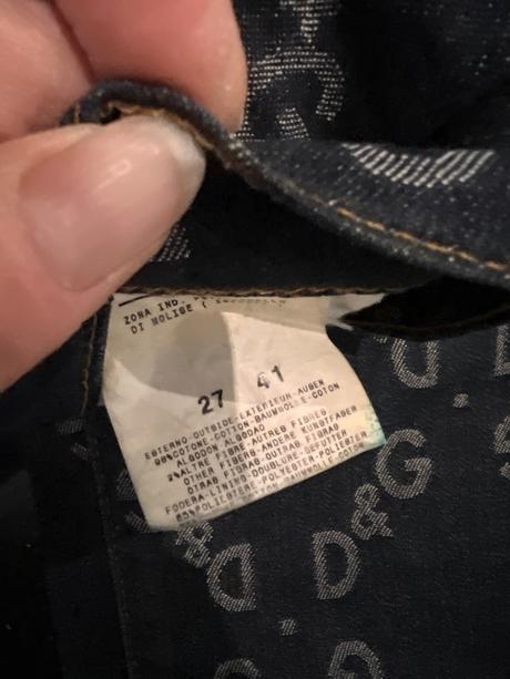 Dolce&gabbana logo rifle vel. s, s