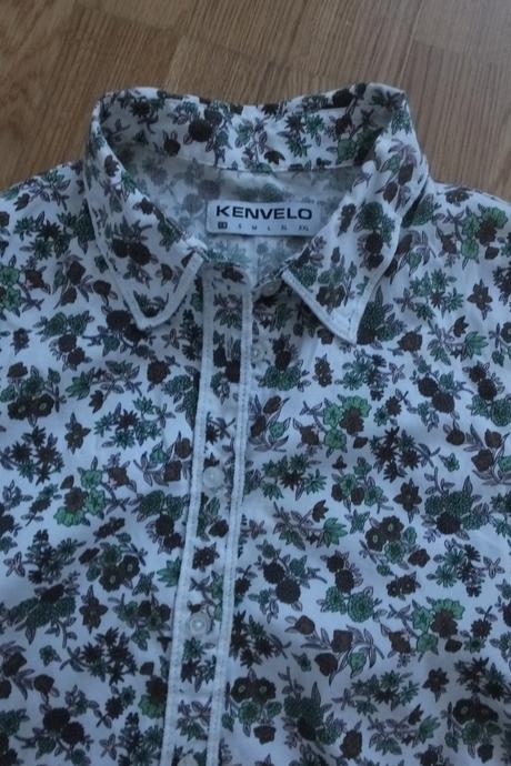 Košeľa s kvetinami kenvelo, kenvelo,xs
