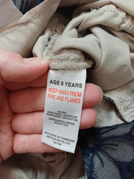Čipkovany overal v 128, matalan,128