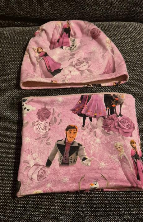 Čiapka a nakrčník elza/frozen, 104