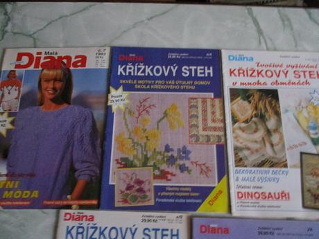 Staršie vydania časopisu diana,