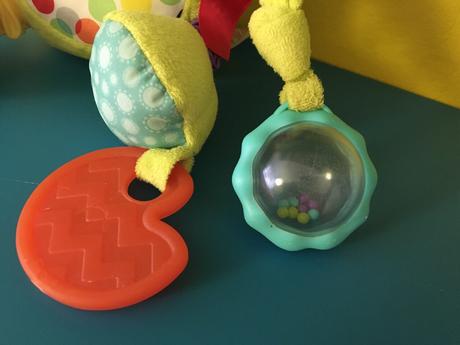 Zelená žabka zn.bright starts,