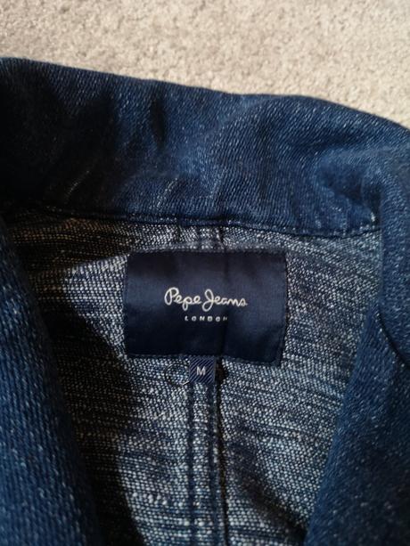 Oversize riflovy kabátik pepe jeans, pepe jeans,m