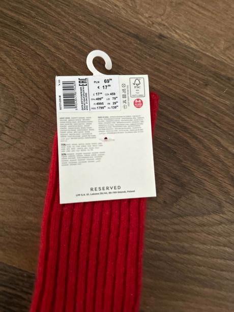 Vlnené a kašmírové ponožky, reserved,36 / 37 / 38