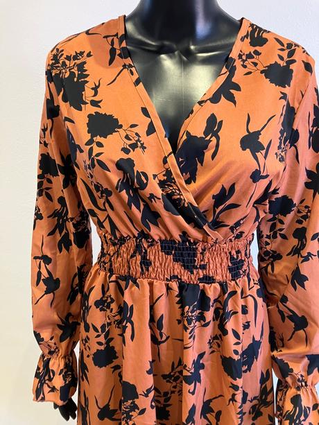 Dámske vzorované šaty shein (m), m