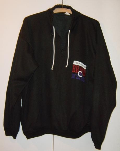 Čierna mikina nová, l