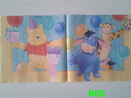 Servítky detské disney,