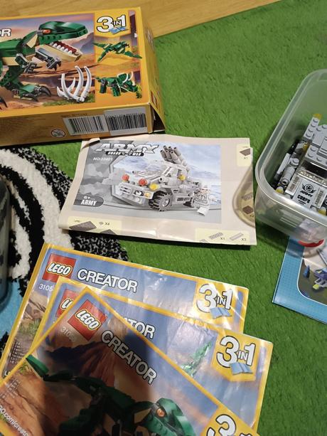 Lego creator + technic + 3 menšie sady, 