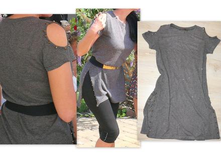 Predlžené tričko-tunika m/l, m