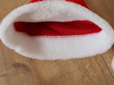 Mikulášska čiapka 104-110 (3-5 rokov)  nová, 104 / 110