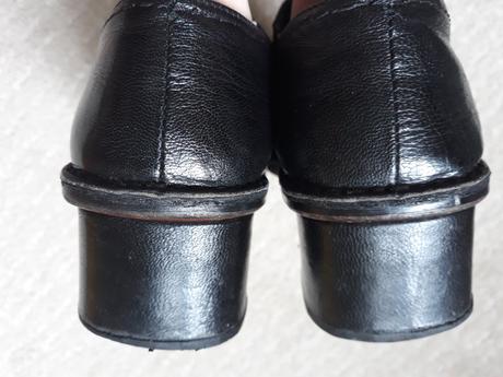 Kožené poltopánky baťa, baťa,37