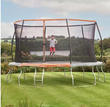 Nová záhradná trampolína sportspower 430 cm (4,3m),