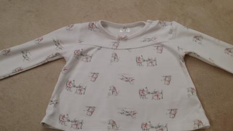 2 tričká s mačičkami, f&f,80