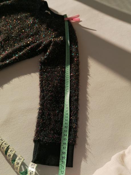 Sveter farebné trblietanie, clockhouse,xl