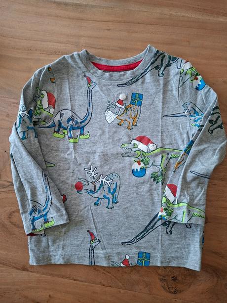 Šedé tričko s dinami, f&f,98