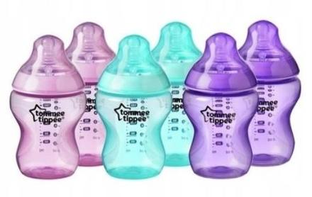 Tommee tippee economy pack girl 6x260ml., tommee tippee