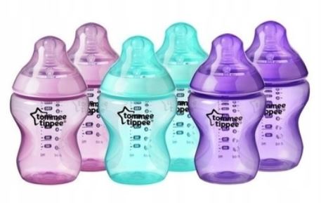 Tommee tippee economy pack girl 6x260ml., tommee tippee