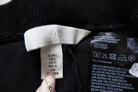 Rebrované kraťasky h&m, h&m,l