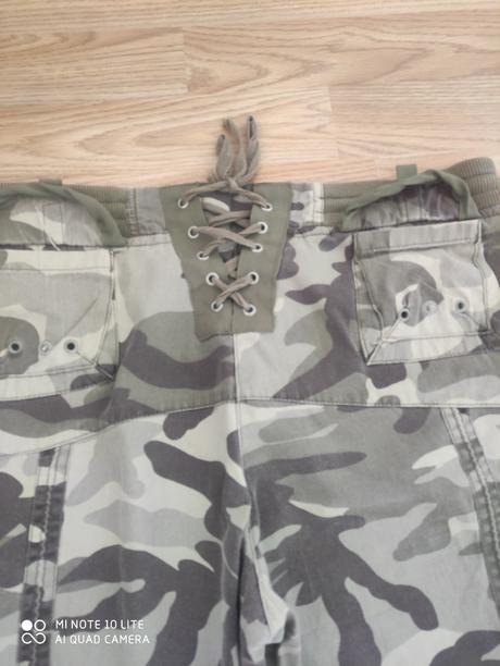 Trojštvrťové maskačové nohavice, 40