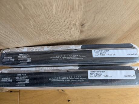 Posteľné obliečky zn. curt bauer, šírka (cm): 140,dĺžka (cm): 200
