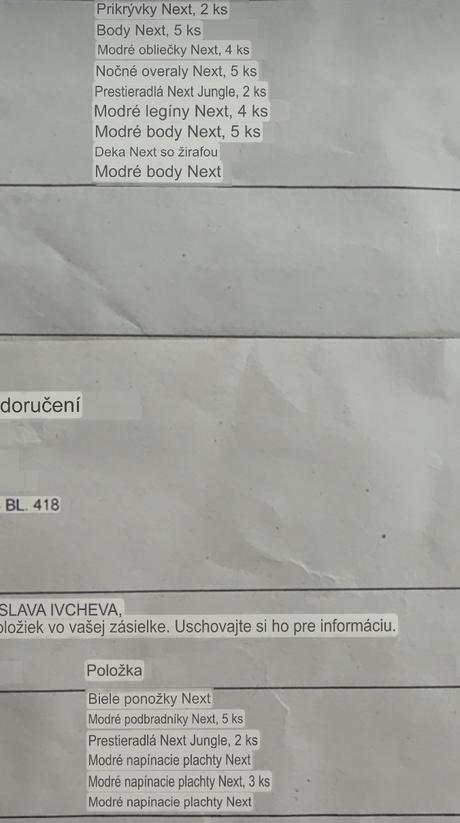 Prve veci po narodeni, 50–62