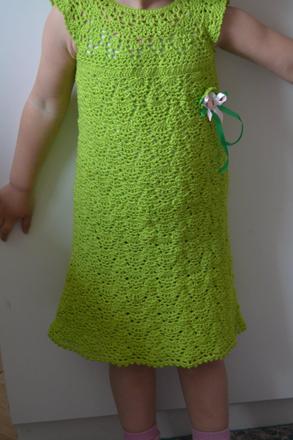 Hackovane saty, 86 / 98 / 104 / 110