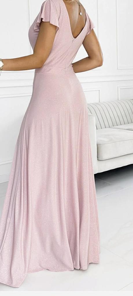 Spoločenské ligotavé šaty, l