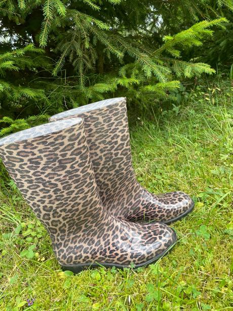 Gumáky leopardí vzor top stav, 39