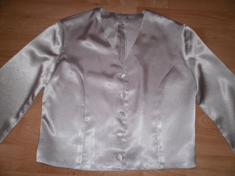 Bolero s dlhými zvonovými rukávmi s/m, s