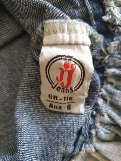 Krásne riflové šatičky v. 116, 116