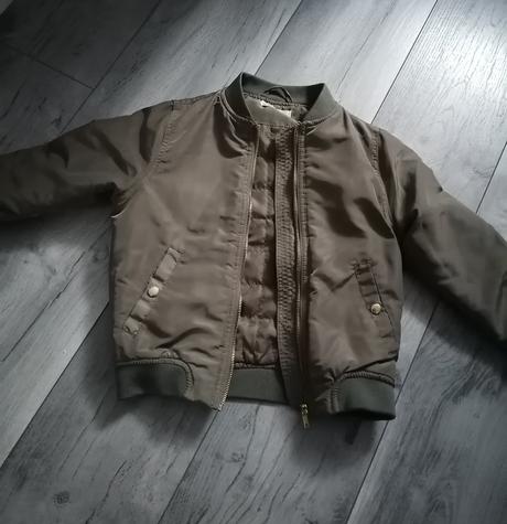 Dievčenská bombera - 128 h&m, h&m,128