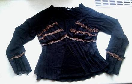 Tričko s čipkou, m