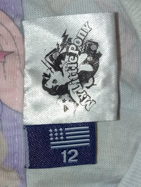 Dievčenské pyžamo vrch my little pony, 12 mes., original marines,86