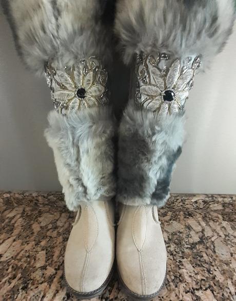 Kožušinové čižmy 37, tamaris,37