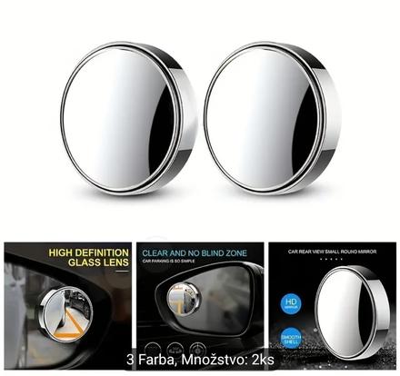 Cúvacie zrkadlá na mŕtvy uhol,