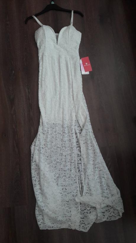 Čipkované šaty, s