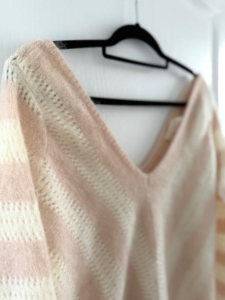 Vlnený sveter ariel francúzskej značky sezane, s