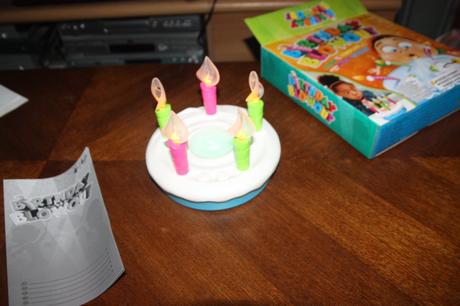 Hra birthday blowout - pravidla v sj - od 4 rokov, 