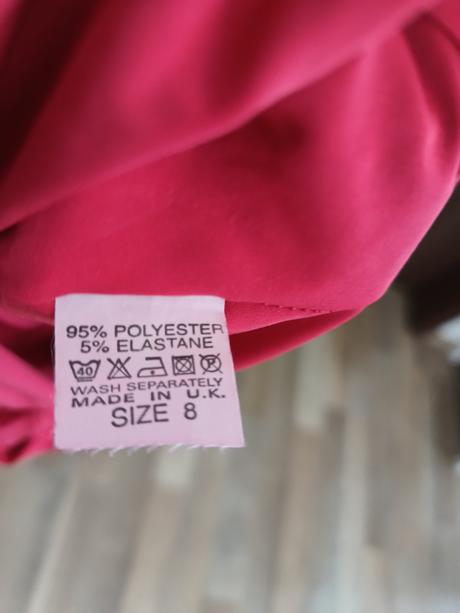 Rare london bodycon luxusné červené mini šaty s, s