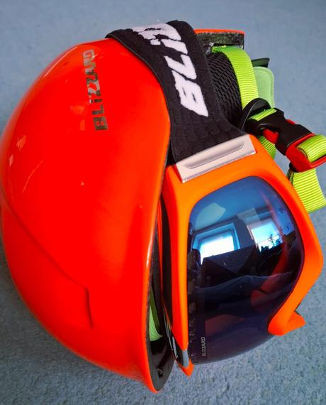 Lyziarska prilba + lyziarske okuliare, blizzard,m