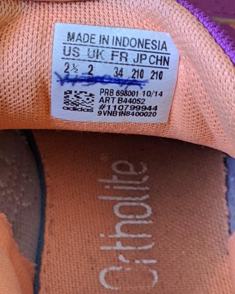 Tenisky na suchý zips, adidas,34