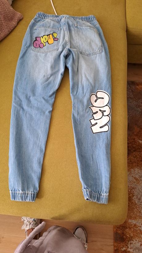 Chlapčenské rifle jogger, bershka,xs