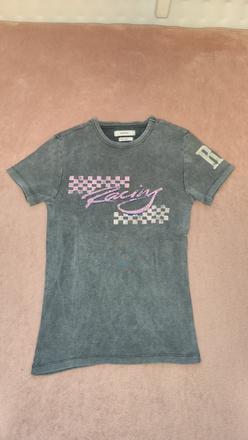 Tričko tmavo šedé, reserved,xs