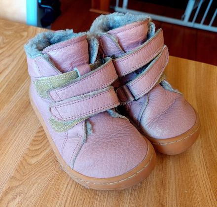 Zimne barefoot topanky froddo ankle boot, froddo,23