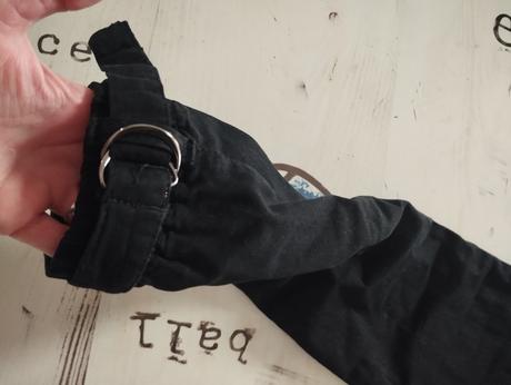 Čierne rifle elastické, denim,xs