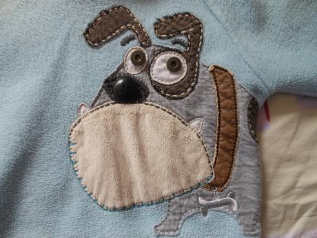 Buldočková flísová mikinka next 92, next,92